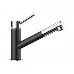 Bateria Blanco KANO-S Silgranit-Look Czarny/Chrom 526 174