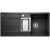 Zlewozmywak Blanco METRA 6 S-F Czarny odwracalny, korek auto., odsączarka stalowa 525 929