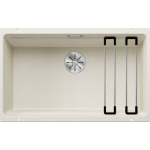 Zlewozmywak BLANCO ETAGON 700-U z korkiem INFINO, SZYNY DELIKATNY BIAŁY 527 078