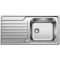 Zlewozmywak Blanco DINAS XL 6 S stal szlachetna szczotkowana z korkiem aut. 524 255