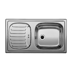 Zlewozmywak Blanco FLEX mini stal szlachetna dekor 512 032