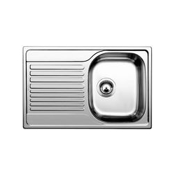 Zlewozmywak Blanco TIPO 45 S Compact stal szlachetna dekor 513 675