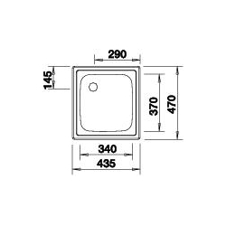 Zlewozmywak Blanco TOP EE 4 x 4 501 065