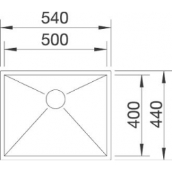 Zlewozmywak Blanco ZEROX 500-IF 517 244