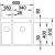 Zlewozmywak Blanco CLARON 340/180-IF/A 514 204