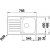 Zlewozmywak Blanco LANTOS 45 S-IF Compact 519 059