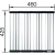 Mata uniwersalna BLANCO stal nierdzewna 460 x 425 mm 238 482
