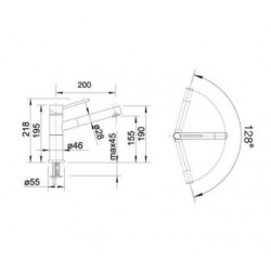 Bateria Blanco ALTA-S COMPACT chrom 515 122