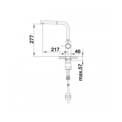 Bateria Blanco EVOL-S VOLUME prawa CHROM 525 210