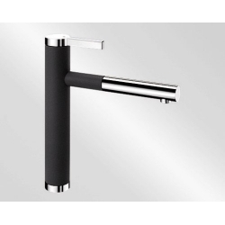 Bateria Blanco LINEE-S silgranit czarna/chrom 526 171