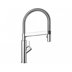 Bateria Blanco SOLENTA-S dźwignia z prawej chrom 522 404
