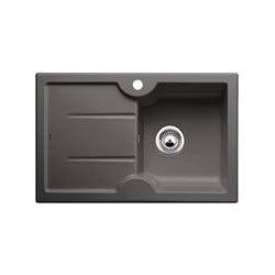 Zlewozmywak Blanco IDESSA 45S bazaltowy bez korka automatycznego / prawa komora 516 982