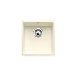 Zlewozmywak Blanco SUBLINE 375-U ceramiczny z korkiem automatycznym magnolia połysk 519 595