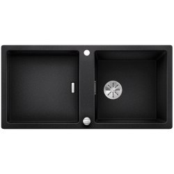 lewozmywak BLANCO ADON XL 6 S Silgranit PuraDur Antracyt odwracalny, korek auto., InFino 525347