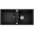 lewozmywak BLANCO ADON XL 6 S Silgranit PuraDur Antracyt odwracalny, korek auto., InFino 525347