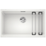 Zlewozmywak BLANCO ETAGON 700-U z korkiem INFINO, SZYNY BIAŁY 525 171