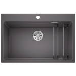 Zlewozmywak Blanco ETAGON 8 z korkiem InFino SZAROŚĆ SKAŁY 525 188