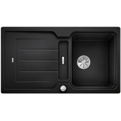 Zlewozmywak Blanco CLASSIC NEO 5S Silgranit z deską i korkiem aut. z korkiem InFino ANTRACYT 524 015