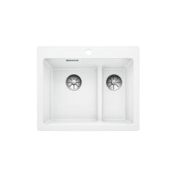 Zlewozmywak Blanco PLEON 6 Split biały InFino 521 693