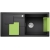 Zlewozmywak BLANCO SITY XL 6 S ANTRACYT PRAWA, INFINO, Z AKCESORIAMI KIWI 525 060