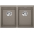 Zlewozmywak Blanco SUBLINE 350/350-U z korkiem InFino tartufo 523 581