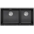 Zlewozmywak Blanco Subline 480/320-U z korkiem InFino antracyt 523 584