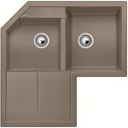 Zlewozmywak Blanco METRA 9E z korkiem automatycznym tartufo 517 366