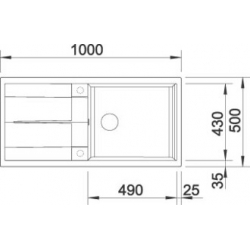 Zlewozmywak Blanco METRA XL 6 S kawowy z automatem 515 287