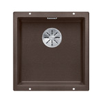 Zlewozmywak Blanco SUBLINE 400-U bez korka automatycznego z korkiem InFino kawowy 523 431