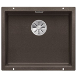 Zlewozmywak Blanco SUBLINE 500-U bez korka automatycznego z korkiem InFino kawowy 523 441