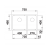 Zlewozmywak Blanco Subline 430/270-U z korkiem InFino antracyt 523 151