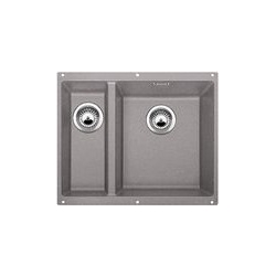 Zlewozmywak Blanco SUBLINE 340/160-U prawy bez korka automatycznego alumetalik 520 413