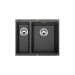 Zlewozmywak Blanco SUBLINE 340/160-U prawy z korkiem automatycznym antracyt 520 402