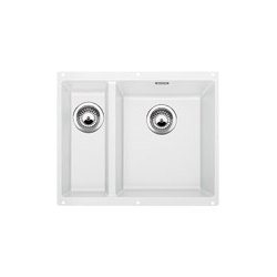 Zlewozmywak Blanco SUBLINE 340/160-U prawy bez korka automatycznego biały 520 415