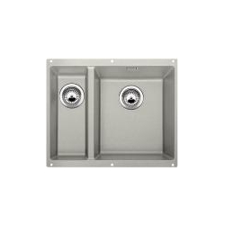 Zlewozmywak Blanco SUBLINE 340/160-U prawy z korkiem automatycznym perłowoszary 520 405