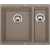 Zlewozmywak Blanco SUBLINE 340/160-U lewy bez korka automatycznego tartufo 518 589