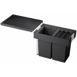 Sortownik odpadów Blanco FLEXON II 30/2 + POKRYWA SYSTEMOWA 521 467