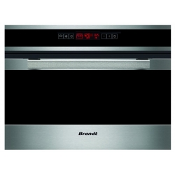 Piekarnik parowy Brandt FV1245X stal nierdzewna/czarne szkło