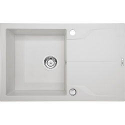 Zlewozmywak Deante Andante Flush biały metalik ZQN A11F