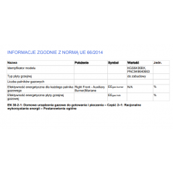 Płyta gazowa Electrolux KGS6436BX