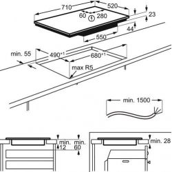 Płyta indukcyjna Electrolux SLIM-FIT EIV734