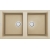Zlewozmywak Elleci BEST 450 K95 CHAMPAGNE KERATEK LKB45095