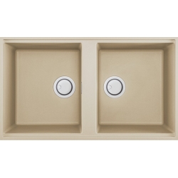 Zlewozmywak Elleci BEST 450 PODWIESZANY K95 CHAMPAGNE KERATEK LKB45095BSO