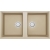 Zlewozmywak Elleci BEST 450 PODWIESZANY K95 CHAMPAGNE KERATEK LKB45095BSO