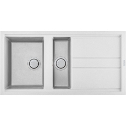Zlewozmywak Elleci BEST 475 G68 BIANCO GRANITEK LGB47568