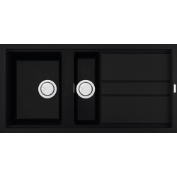 Zlewozmywak Elleci BEST 475 K86 BLACK KERATEK LKB47586