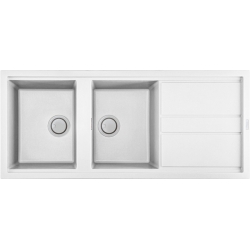 Zlewozmywak Elleci BEST 500 K96 WHITE KERATEK LKB50096