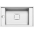 Zlewozmywak Elleci VALUE 130 PODWIESZANY K96 WHITE KERATEK LKV13096BSO