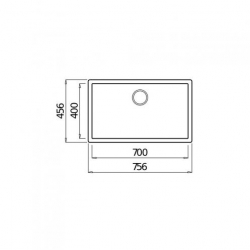 Zlewozmywak Elleci ZEN 130 K97 LIGHT GREY KERATEK LKZ13097