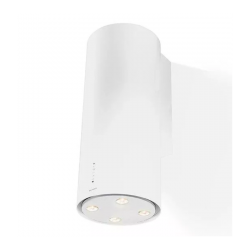 Okap kuchenny Faber Cylindra Gloss Plus biały przyścienny 335.0492.565